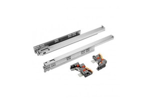 Направляющие скрыт. монт. DTC 450 40кг 3D, полного выдв. с дов.  (TS10450H) 0016250
