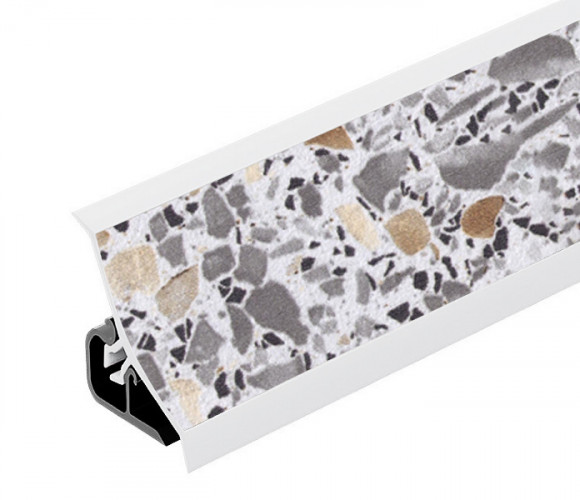 Thermoplast 120 - Плинтус - 2369      Ракушки 18*18*3000 (MRK 120-1218)