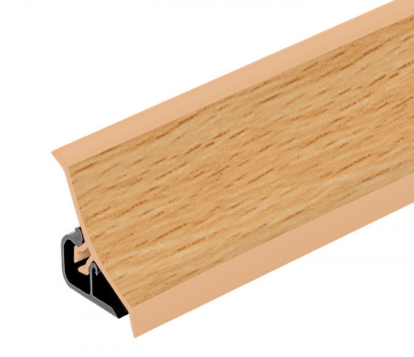 Thermoplast 120 - Плинтус - 3252      Бук натуральный 18*18*3000 (MRK 120-404)