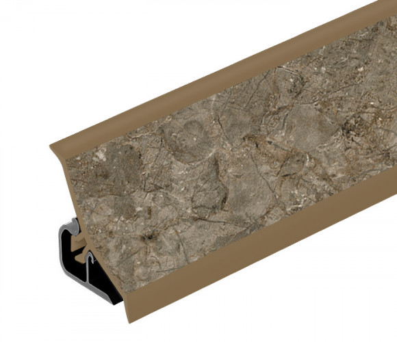 Thermoplast 120 - Плинтус - 4035       Аламбра темная 18*18*3000 (MTK 120-1268)