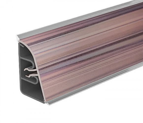 Thermoplast 740 - Плинтус - 106 (4,2)        Мистик светлый 37*24*4200 (AP 740-1265)