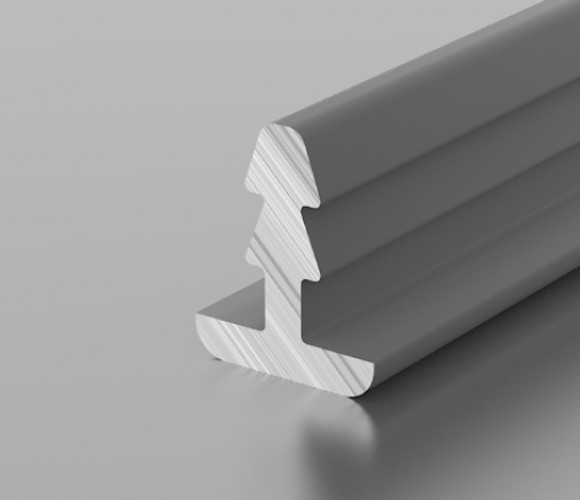 Профиль AL ДР 1-13 серебро 4100мм