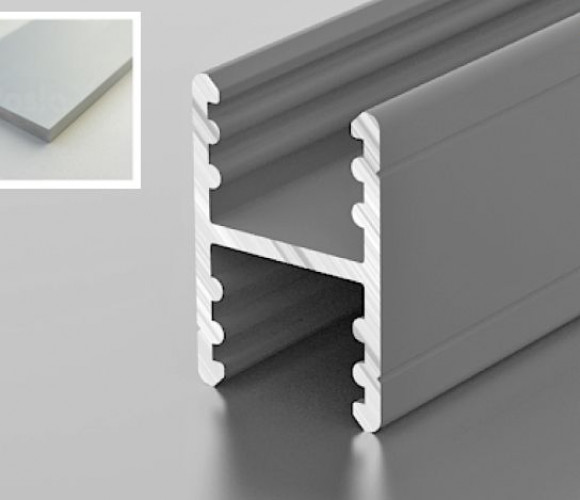 Престиж Поперечина Средняя  (Серебро.) KF1-15