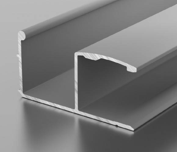 Профиль-ручка SPRINT для 16мм, Серебро матовое, L2700мм, SK-1-01