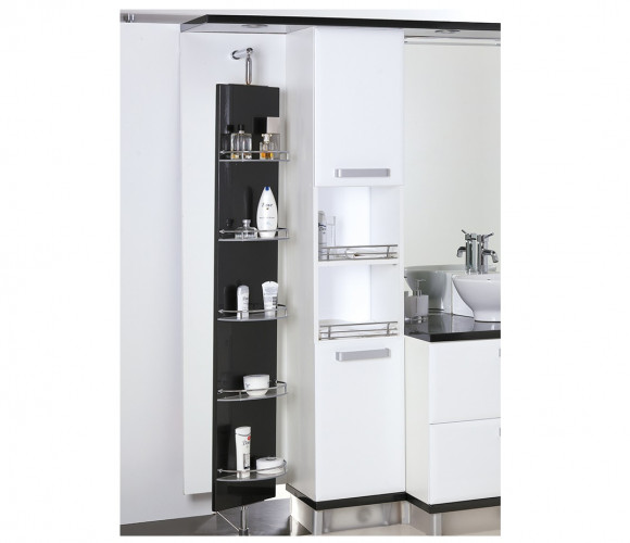 Панель Starax 5-ти уровневая, с механизмом вращения (хром) S-8421  061062