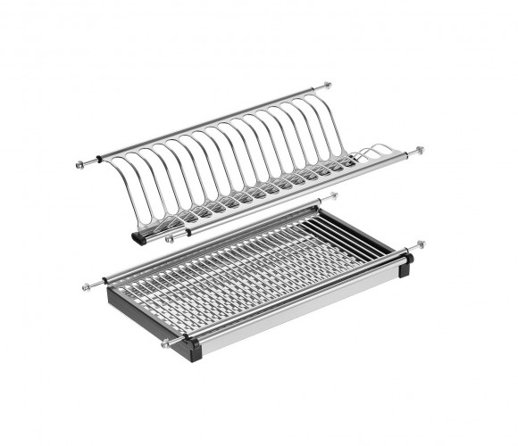 Посудосушитель 700 Lotti нерж. сталь LS2/700/SS