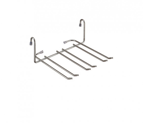 Навеска Полка для фужеров (235х250х100мм) хром, YJ-G507