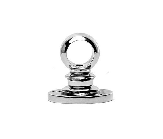 Держатель рейлинга сквозной малый, хром  LS2854-16.CR