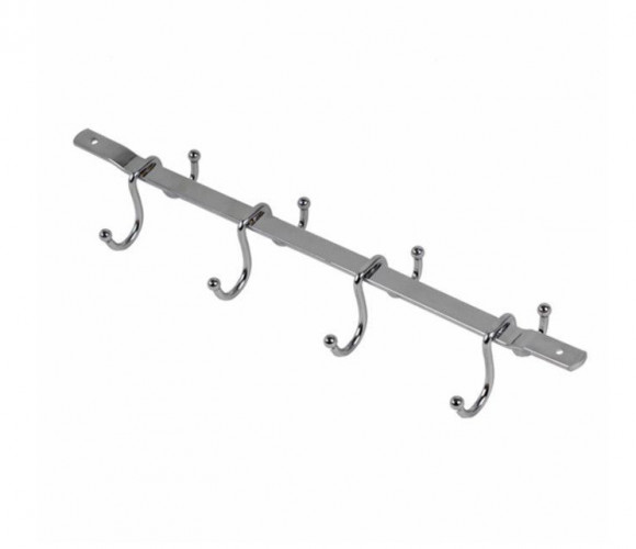 Держатель подвесной для 8 чашек, 90х380х45мм, хром, BJ003     110250