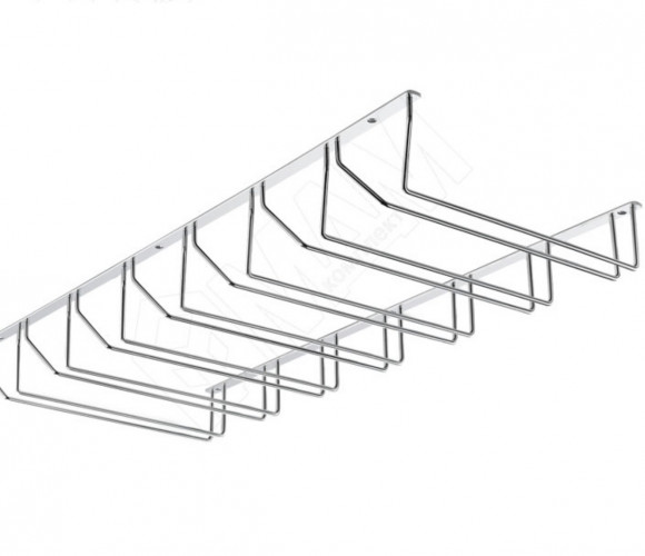 Секция из 7-ми бокалодержателей хром, 300 (BJ007-300)