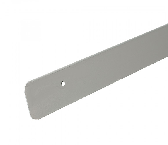 ПЛАНКА AL-38 R-9мм торцевая универс.    Серебро Крокос