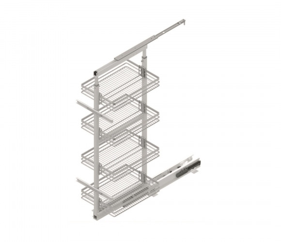 Пенал 400мм (330х500х1850-2000) с 6 корзинами, без довод. Starax      S-1145