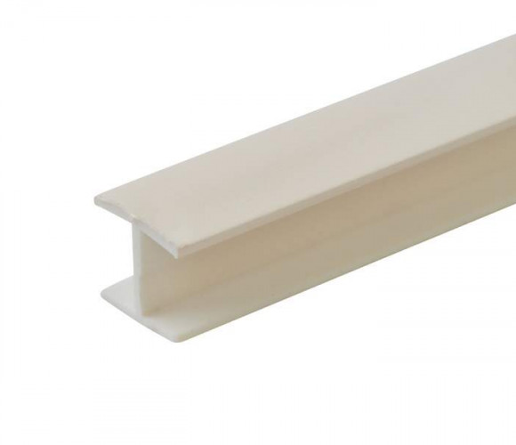 Соединитель цоколя 180гр. Ваниль, 150мм