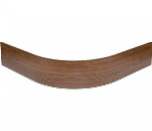Универсальное закругление цоколя L=1м 150мм, Орех Темный