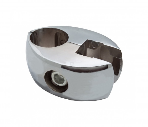 JOCKER Крепеж для стекла и панелей, R-7 (JK 51), хром    160133