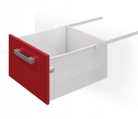 Металлобоксы 400x150mm белый max вес до 20кг MB15001W/400