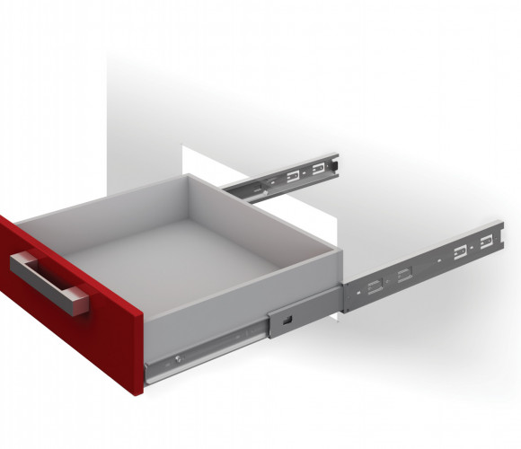 Напр-щая шариков.Оцинк.500 (полн. выдвижение) h45 DB4501Zn/500