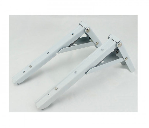 Кронштейн складной, белый (прав.+лев.)  BRK240/WHITE