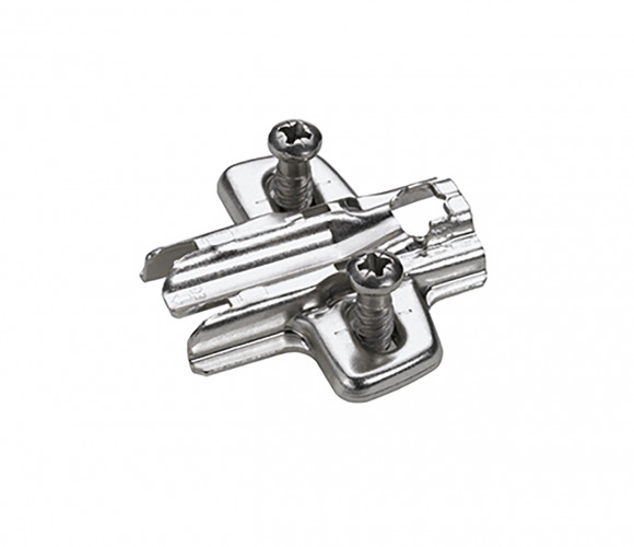 907162700 Крест. монтажная планка для петли Sensys/Intermat, дистанция 3, с евровинтами