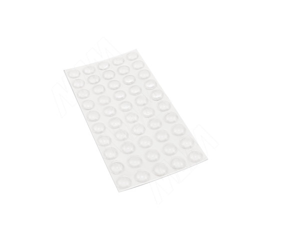 Демпфер самоклеящийся D=8,5 мм,  (50шт/лист)