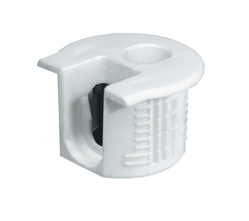 Стяжка-эксцентрик RAFIX 20 с утолщением Белая для деталей толщиной от 16мм (263.14.703)