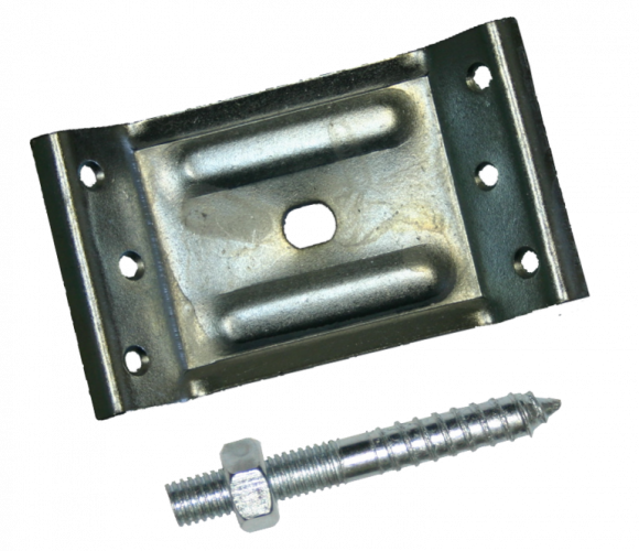 Стяжка стола с винтом, 2мм цинк