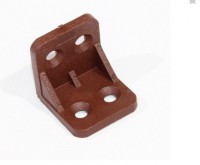 Угол мебельный пластик. усиленный А509 (коричневый)