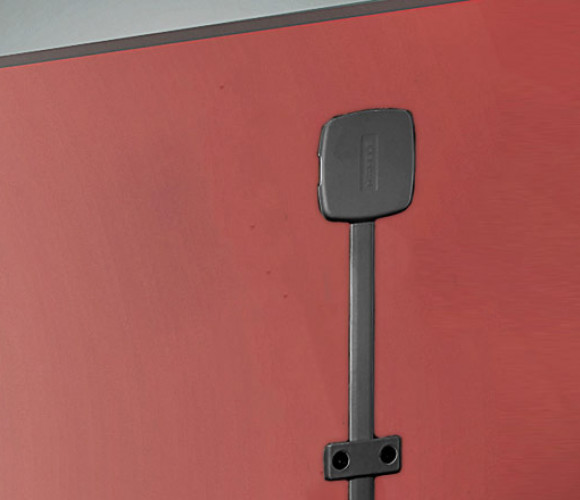 Стяжка выпрямительная Planofit, цвет черный, высота двери до 2650мм (407.90.201)  ( 407.90.209 + 407.90.271 )