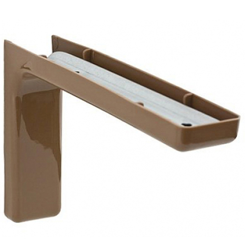 Полкодержатель декоративный 18см WB-WS-18-032 (светло-коричневый)    2 шт.