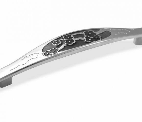 Ручка - скоба FS 122 128 Хром глянец/Бриз (30шт)