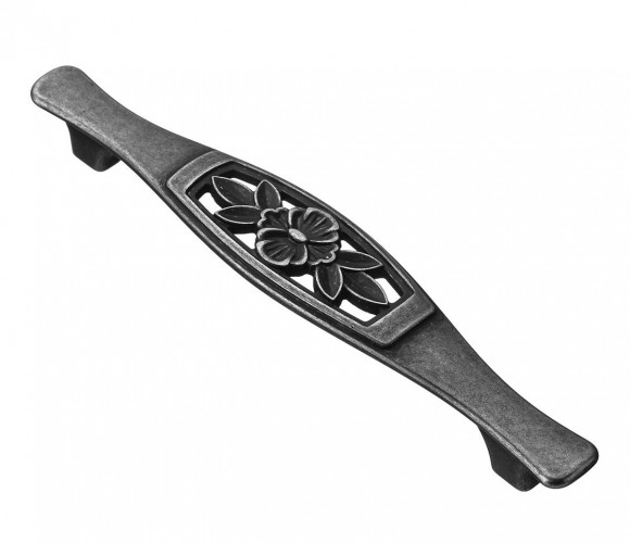 Ручка - скоба FS 129 128 Олово шлифованное (ТЗ) (30 шт)