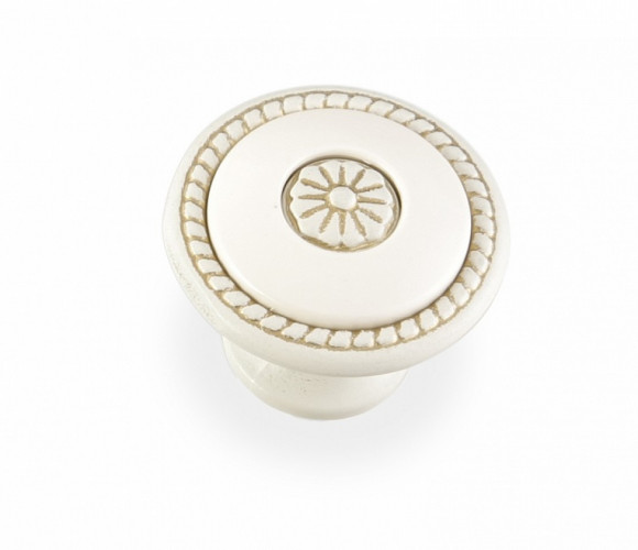 Ручка - грибок FB 027 000 Золото прованс/топленое молоко