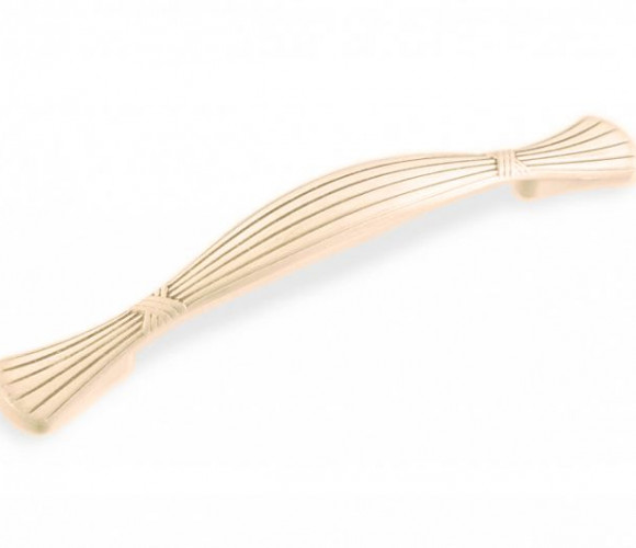 Ручка - скоба FS 135 096 Золото прованс/1013 Жемчужно-белый матовый (ТЗ)