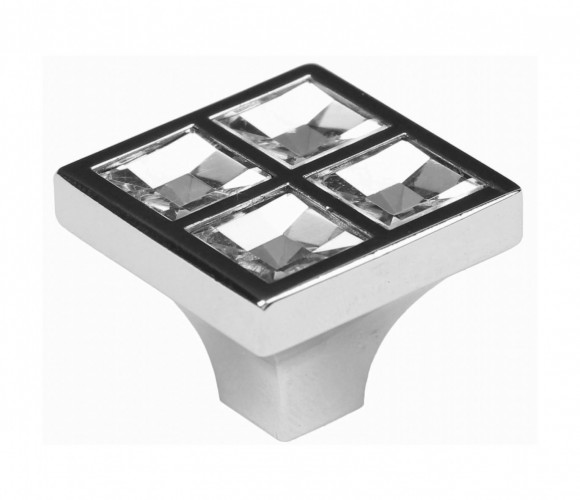 RC411CP.4 хром глянец (стразы) ручка CRYSTAL