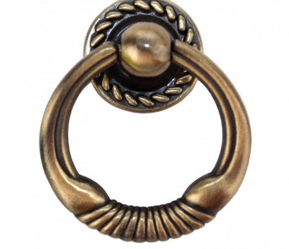 RC032AB.4 (Ручка С3220) старинная латунь ручка