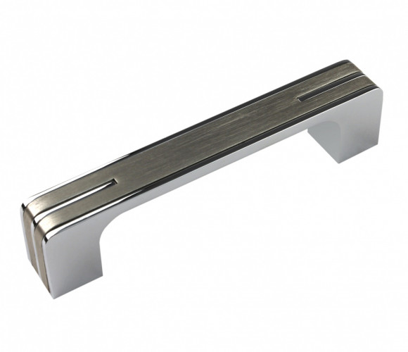 RS267CP/BSN.4/96 Хром полированный/Атласный никель Ручка MONOHROME