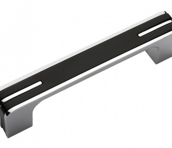 RS267CP/BL.4/256 Хром полированный/черный Ручка MONOHROME