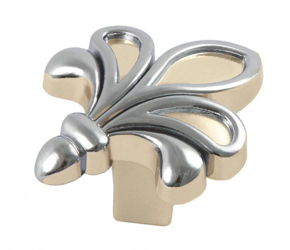 RC423CP/W.4 Хром полированный/ Белый   Ручка