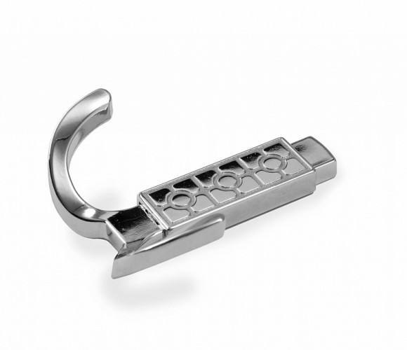 Крючок FK 010010 Хром глянец