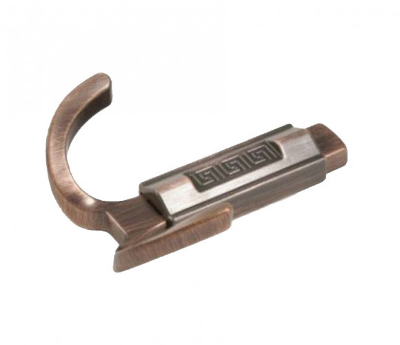 Крючок FK 011 010 бронза полированная (50 шт.)