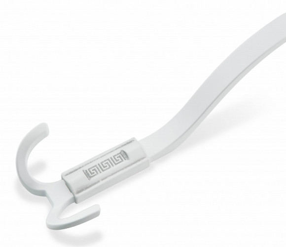 Крючок FK 011020 Серебро прованс/9003 белый матовый