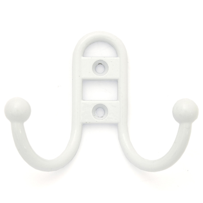 Крючок-вешалка №13  белый