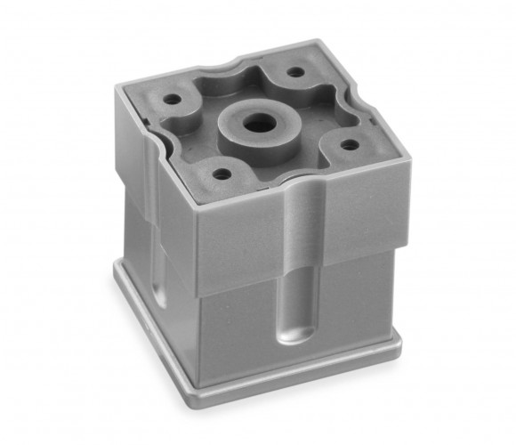 Ножка регул. - Опора H 015060 St свет./St свет.(ТЗ)