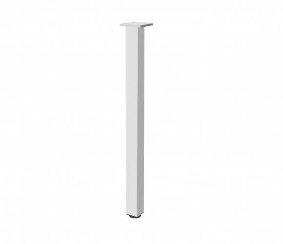 Опора для стола квадратная 710х60х60мм регулир. алюминиевая NM-60R710-05