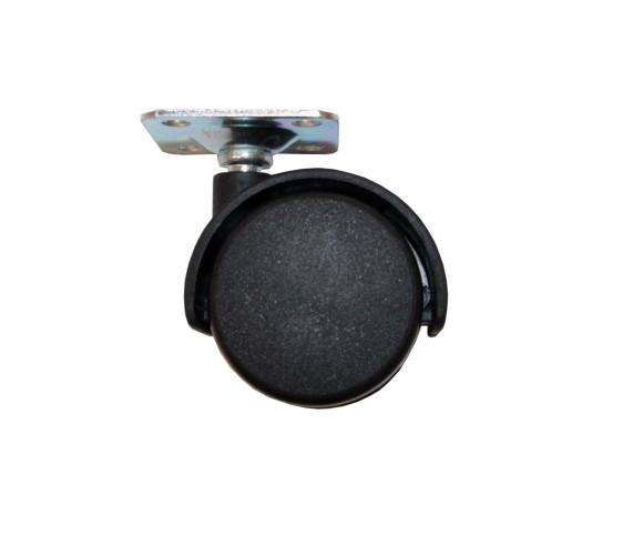 Опора колесная d=40 на площадке TWP40   (504В)