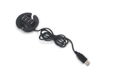 Разветвитель для USB на 4 порта Черный HB-USB-4X-20