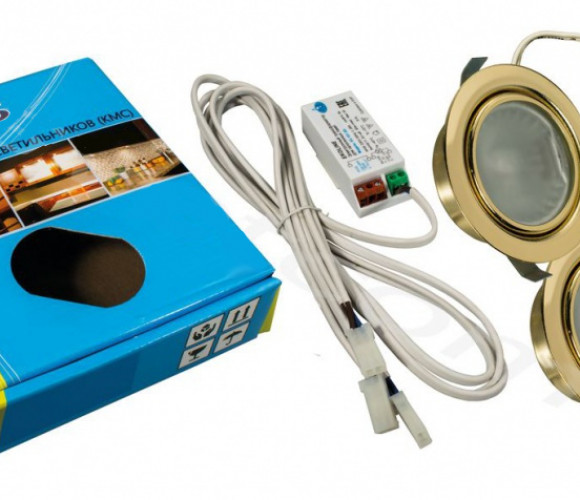 Светильник 2-х ламповый Золото