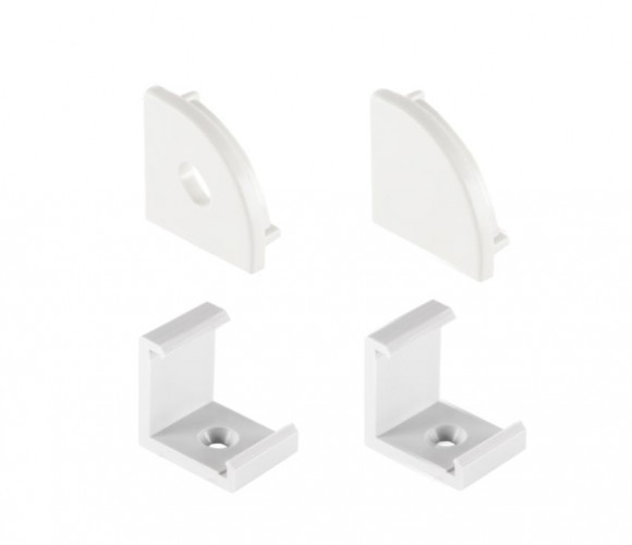 Заглушка для профиля LR49 (с крепежом)