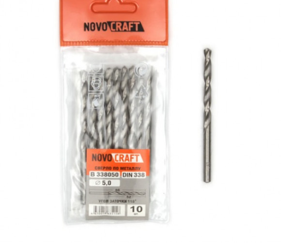 Сверло по металлу 5,0мм B338050