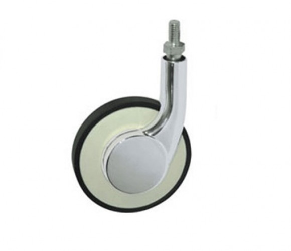 Опора колесная D80 на резьбе M8 401В